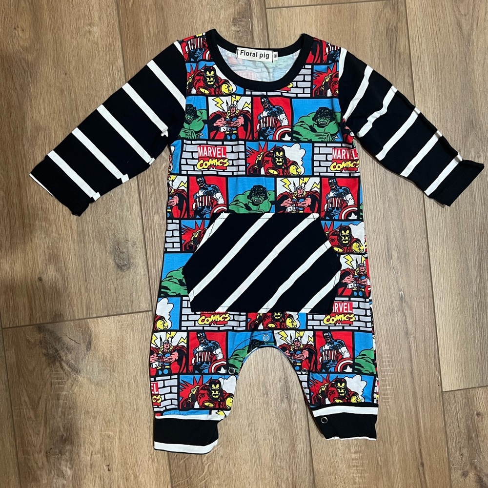 Marvel Comics Kids One Piece - Multicolor fits 2T